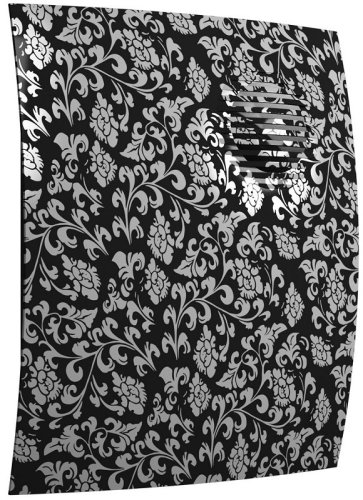 Вентилятор декоративный осевой DiCiTi Parus 4C D100 обратный клапан черный дизайн картинка